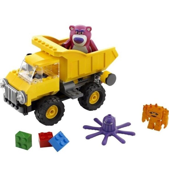 2010 Lego Set - 7789 - Lotsos Dump Truck Retired - Complete - 129 Pieces - Picture 1 of 3